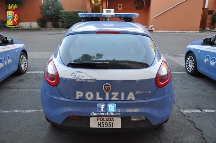 volante della polizia